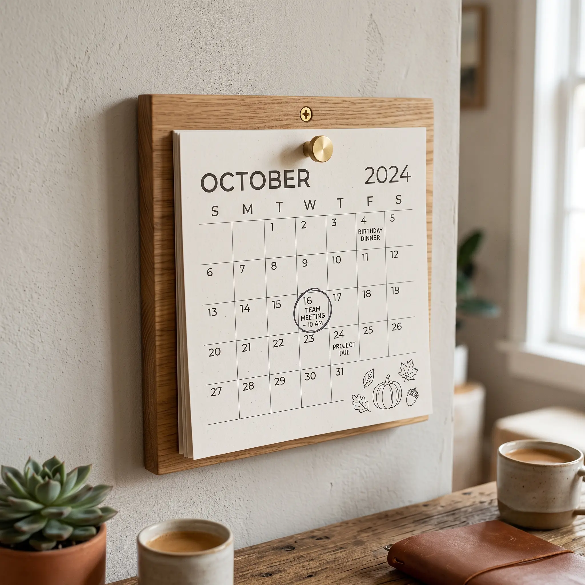 Calendar Mount