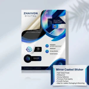 Gemini_Generated_Image_n5ttean5ttean5tt Mirror Coated Sticker - Double Crown